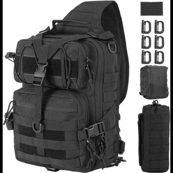 Tactical Sling Military Shoulder Backpack EDC Assault Range Bags - Picture 2 of 7